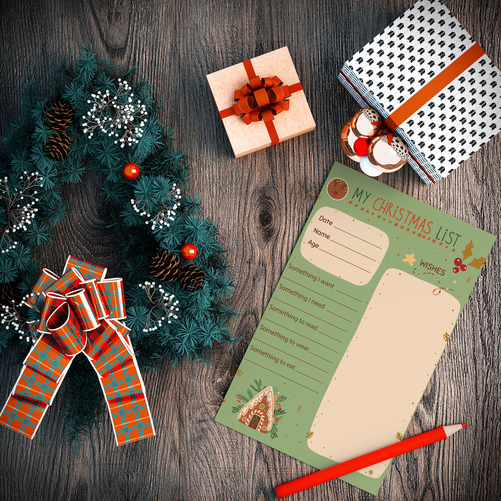 Christmas Wishlist Bundle | Printable for Kids | Winter Holidays Activity | 3 Pack