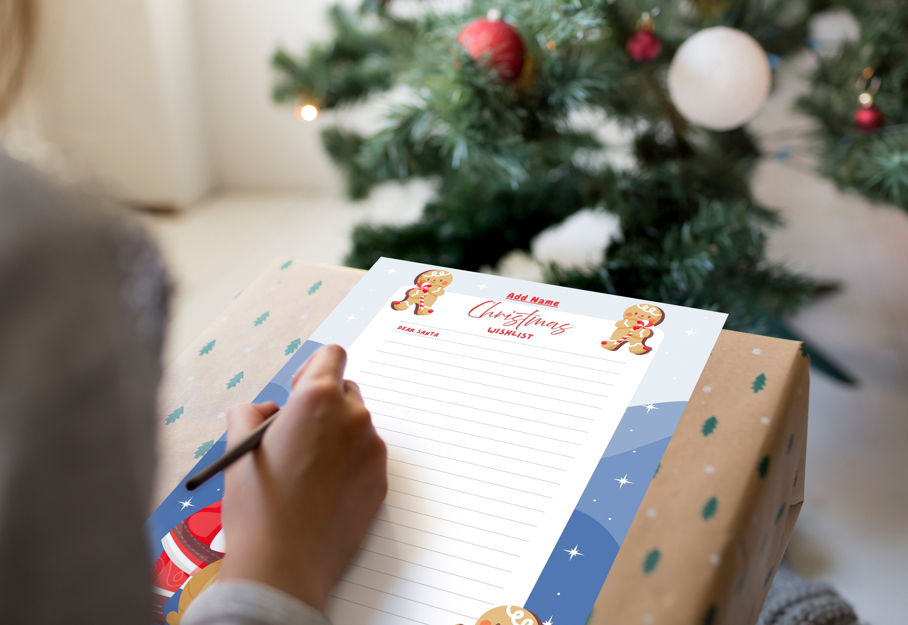 Christmas Wishlist Bundle | Printable for Kids | Winter Holidays Activity | 2 Pack