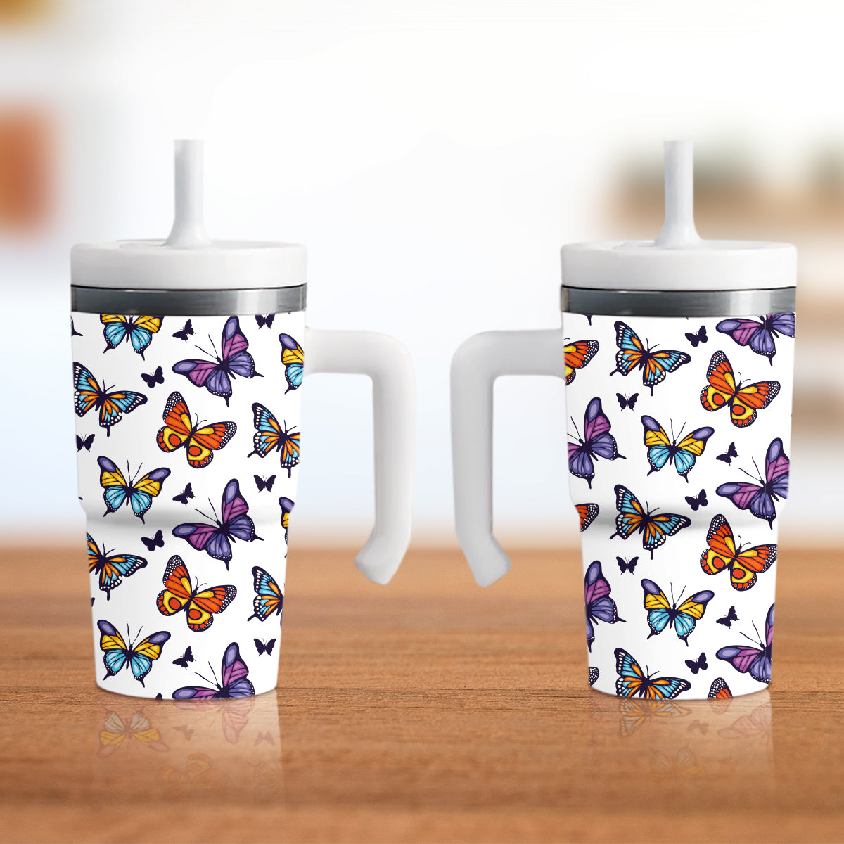 Butterfly Spill-Proof 20oz Tumbler
