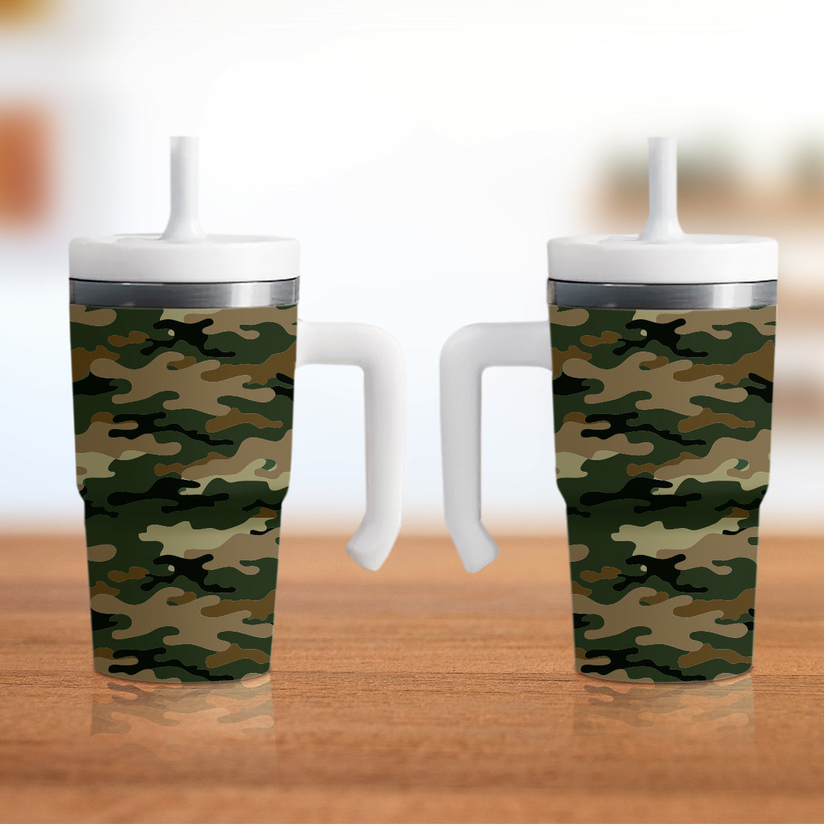 Camoflauge Spill-Proof 20oz Tumbler