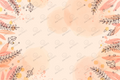Thanksgiving Digital Background | Customizable Design | Aesthetic Autumn Fall Backdrop | Digital Layout Download