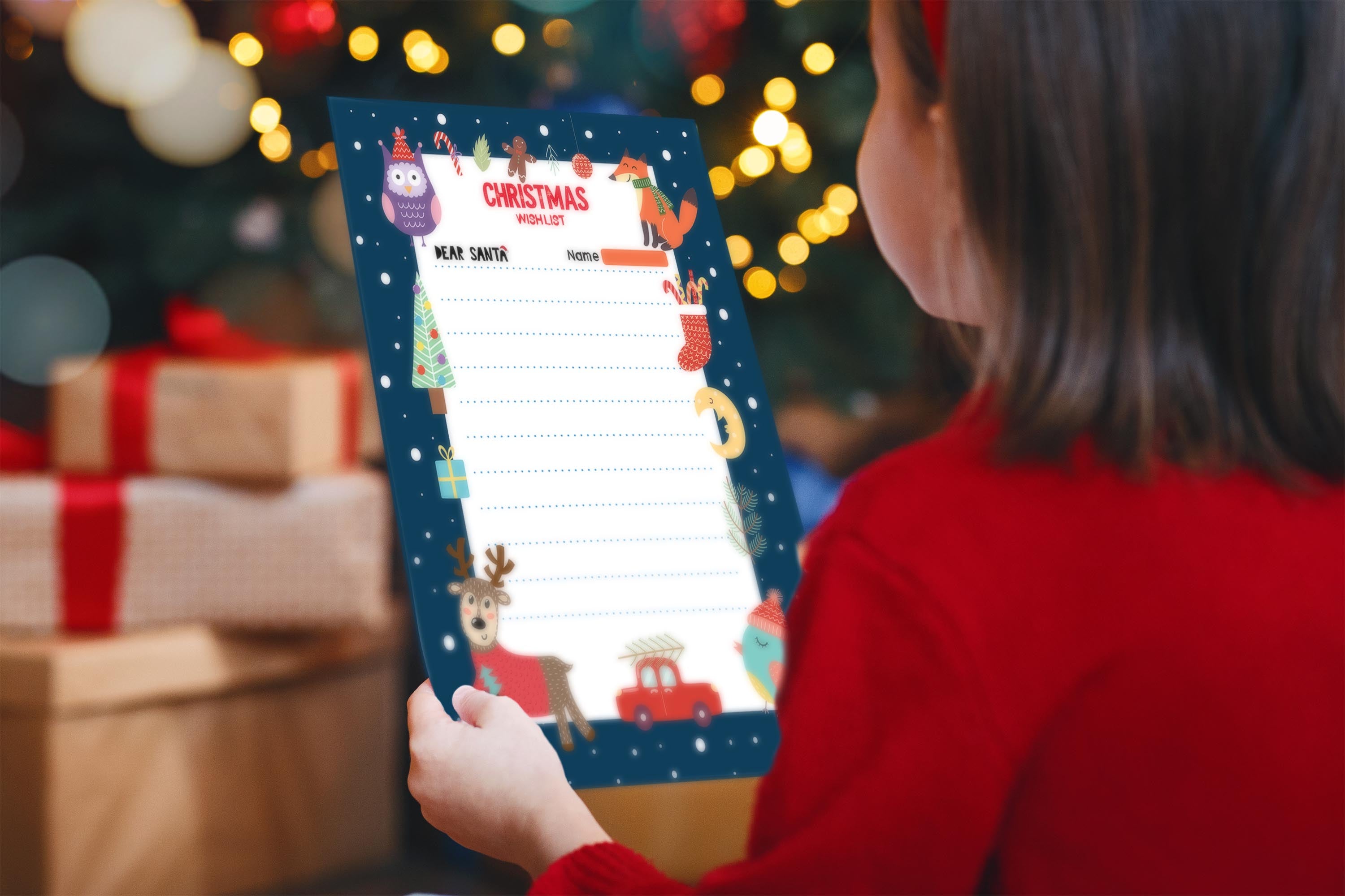 Christmas Wishlist Bundle | Printable for Kids | Winter Holidays Activity | 3 Pack